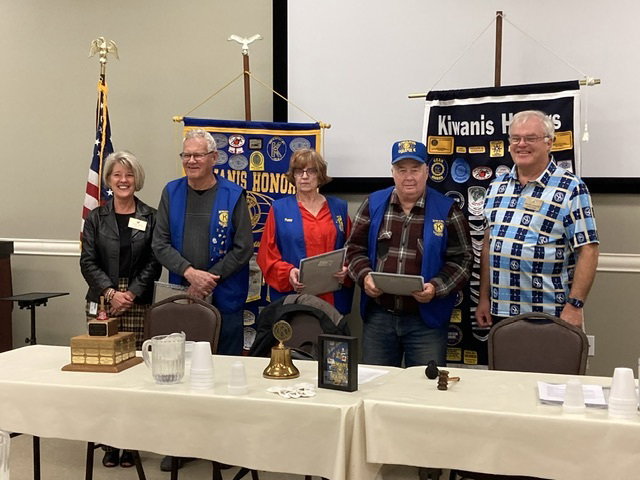 VANTINE AWARDS: Dick Johnson, Peggy Roberts, and Don Strube