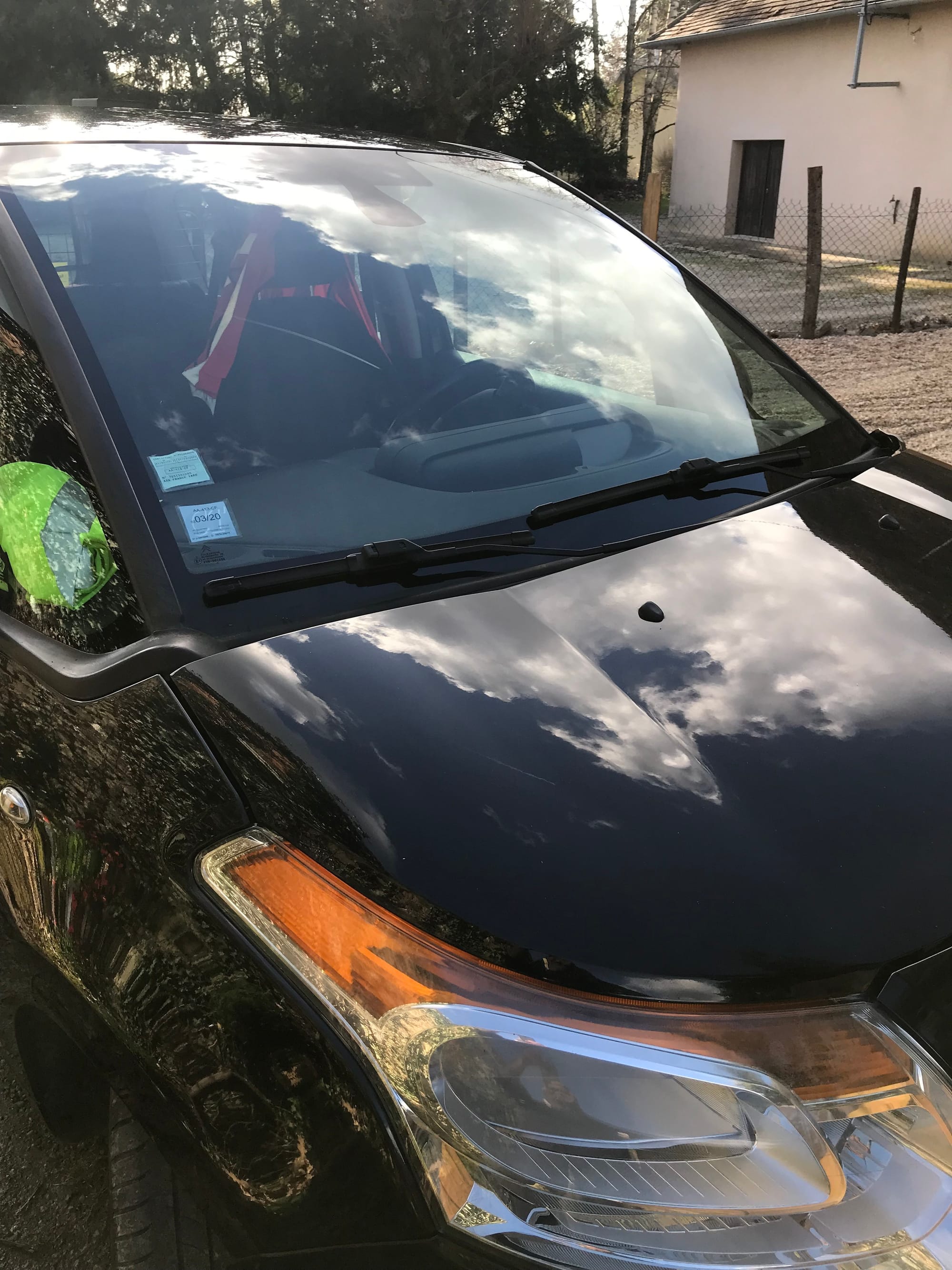 C3 Picasso- Scratched paintwork damage polished out