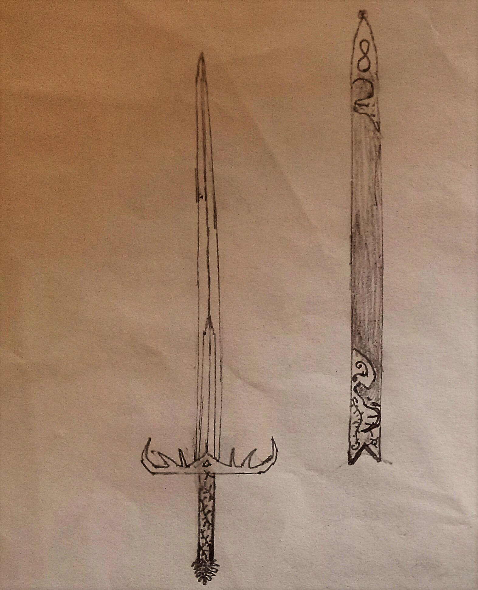 Leon's Sword concept art