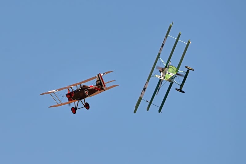 Les avions de bois