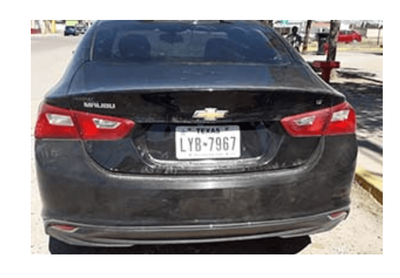 Recuperan en la colonia Reforma, vehículo que fue robado en el Paso Texas