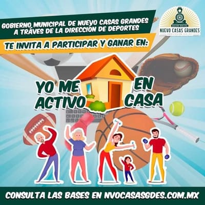 INSTITUTO CHIHUAHUENSE DEL DEPORTE DESTACA LA INICIATIVA DEL GOBIERNO DE NUEVO CASAS GRANDES PARA INCENTIVAR LA ACTIVACIÓN FÍSICA