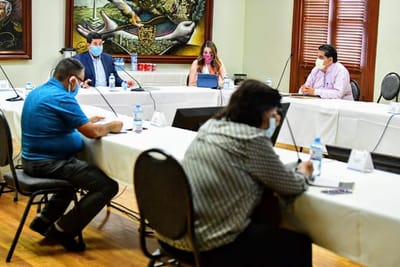 Refuerzan colaboración Sector Salud estatal e IMSS contra la pandemia