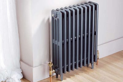 A variety of wall-mounted radiator models