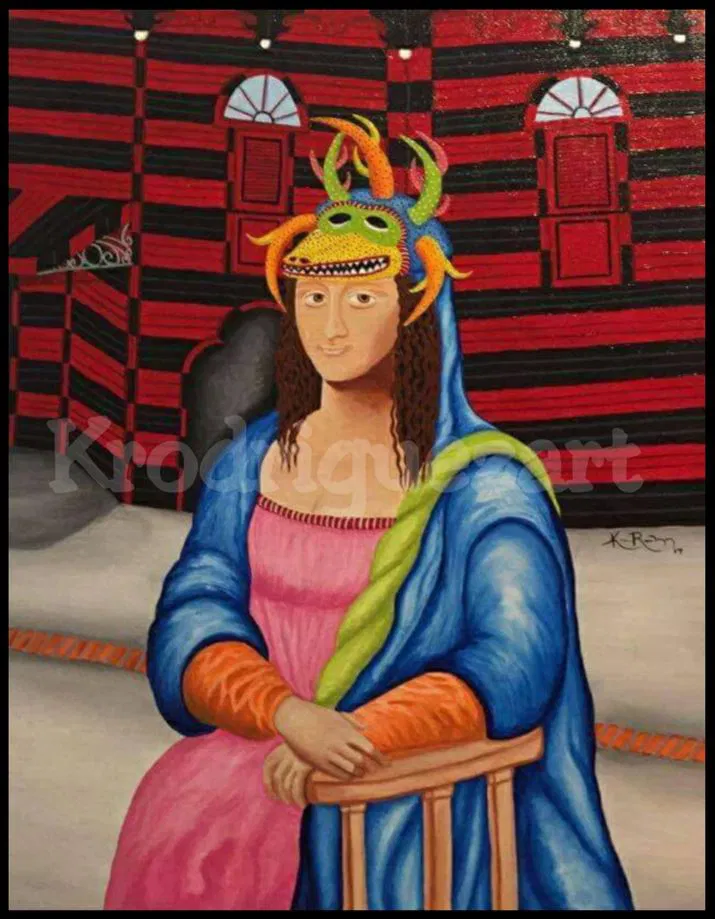 "Mona Lisa en carnaval"©2017