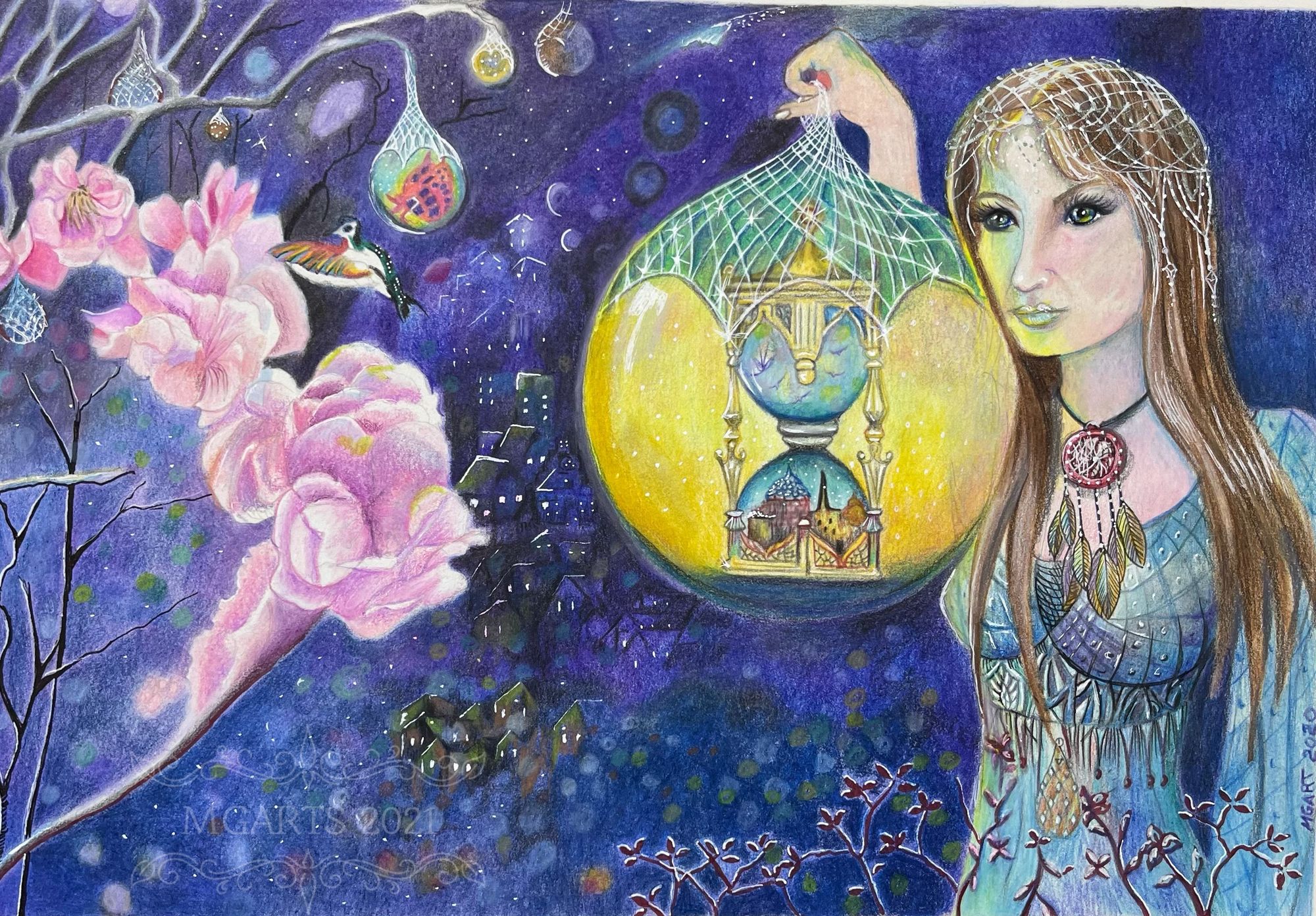 "La cazadora de sueños"©2020