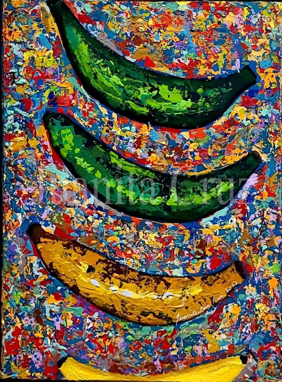 “Plátanos sicodélicos” © 2023