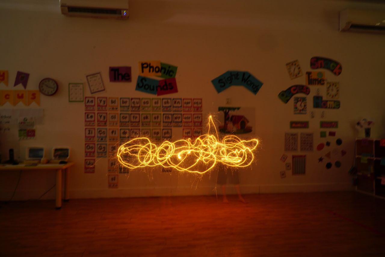 Drawing with light