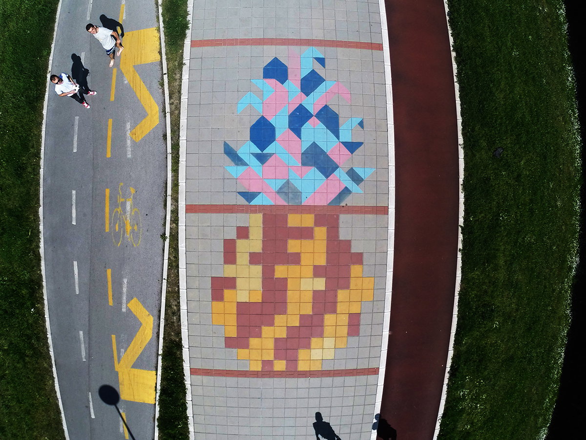 Pineapple - Street art