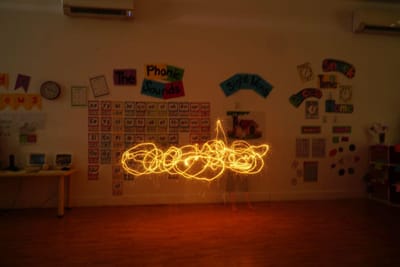 Drawing with light
