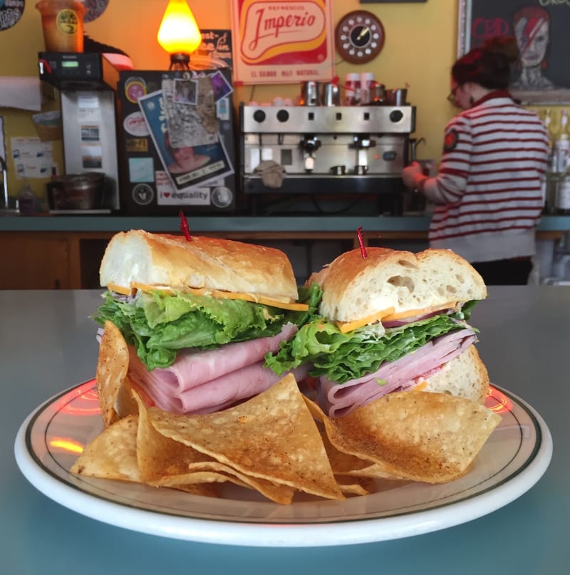 Ham and Cheese Sandwich