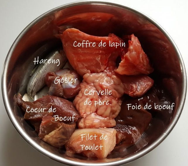 Les repas au cru