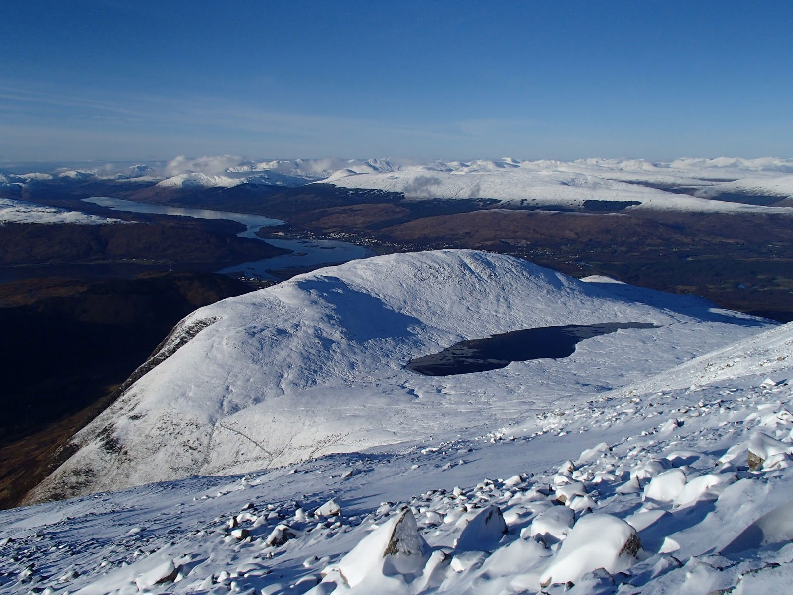 Ben Nevis in full winter