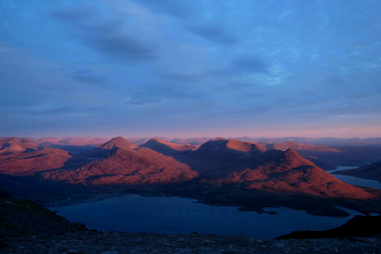 Sunset over Loch Torridon