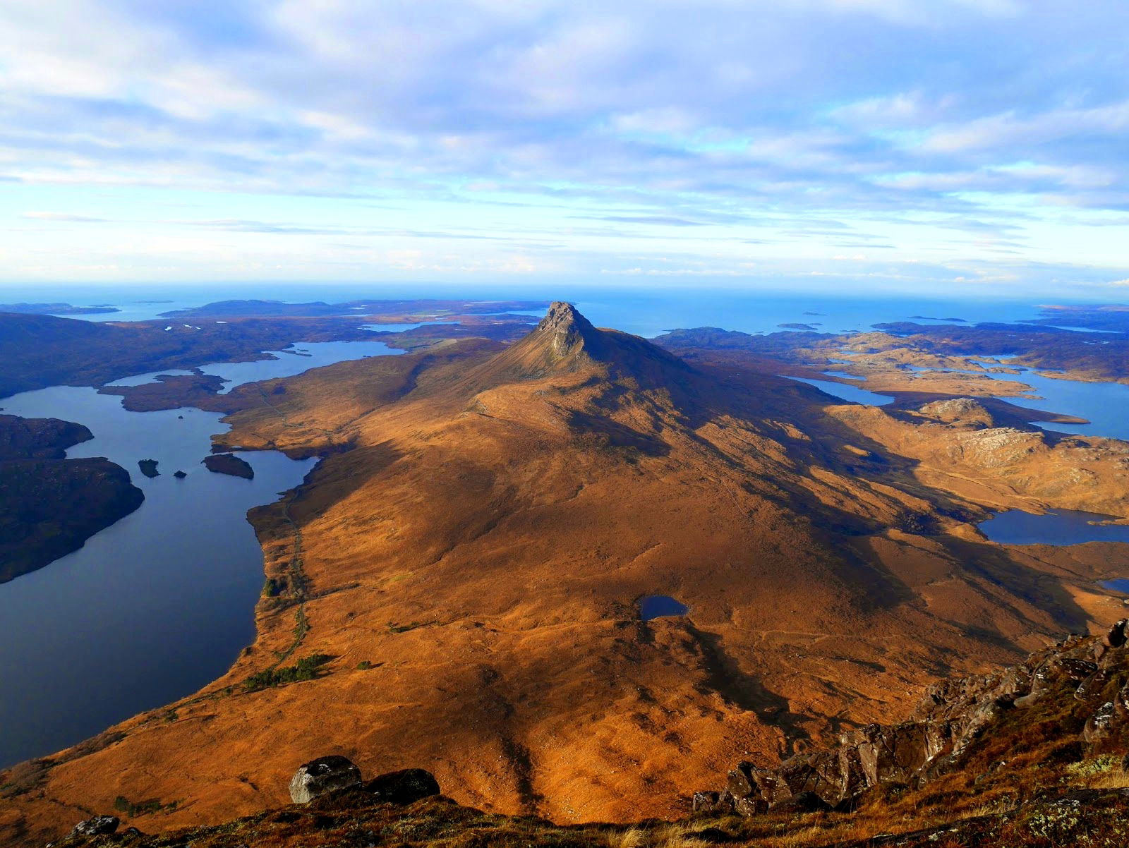 Stac Pollaidh from Cul Beag