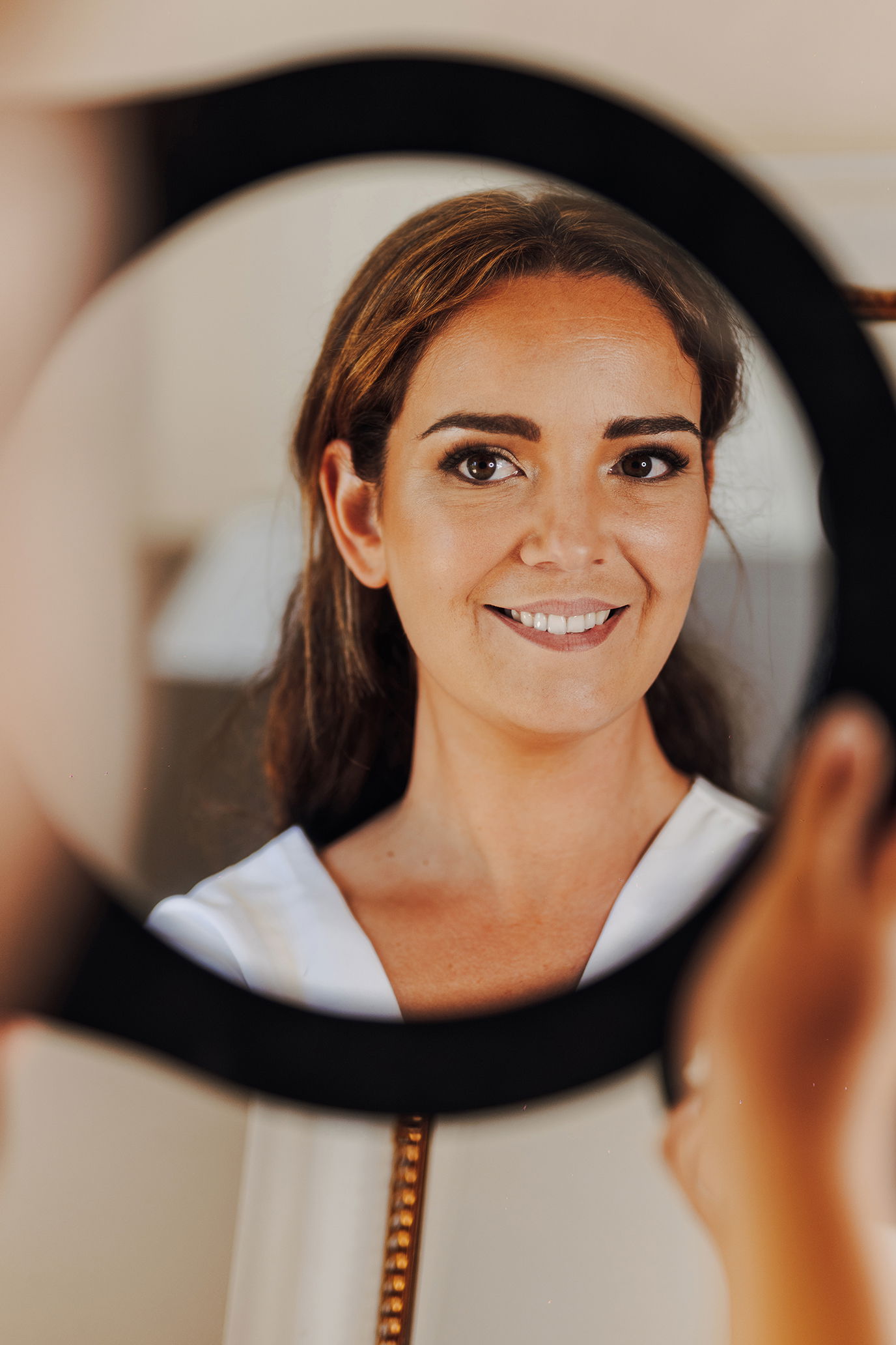 Maquillage de mariée discret et élégant