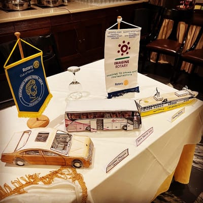 Παρουσίαση μοντέλων μας στον Ροταριανό όμιλο Πάτρας