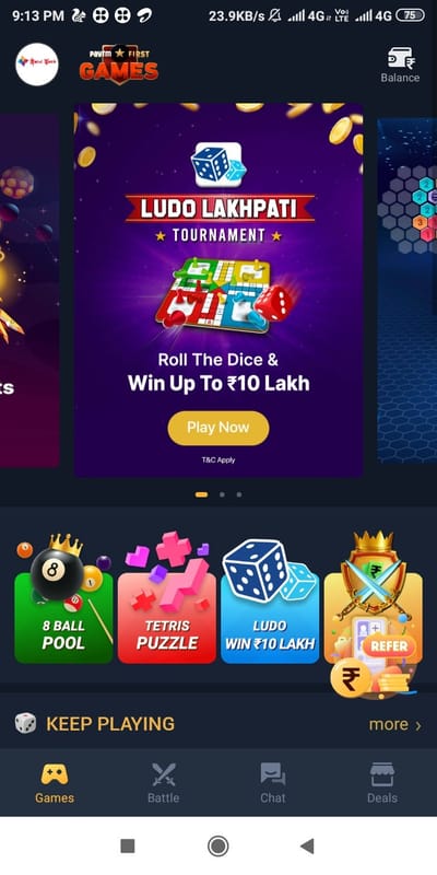 Earn money to win price 10 lake
