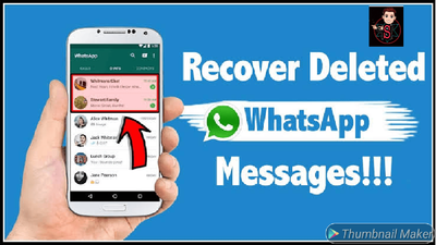 What's app deleted message file recovery