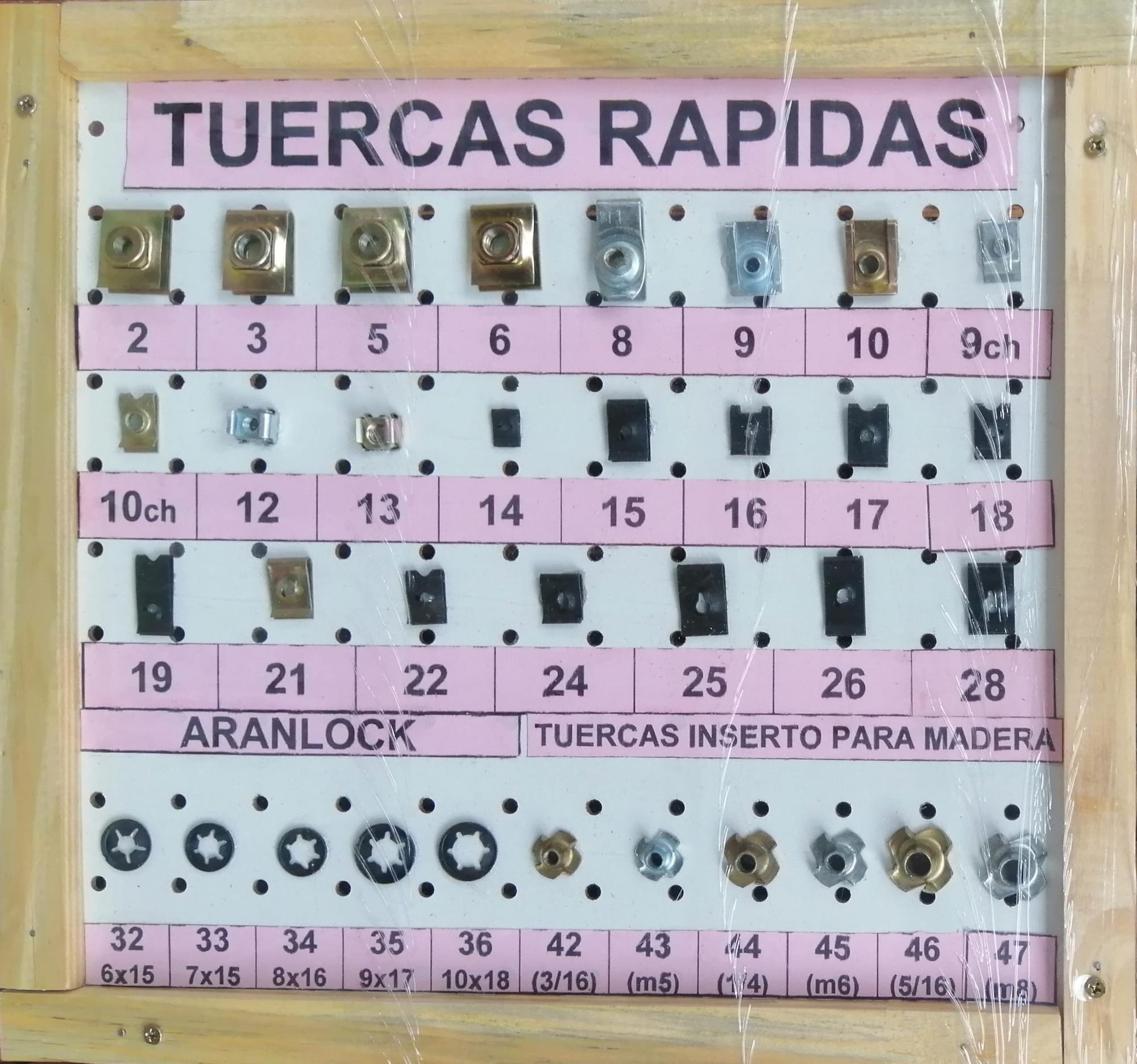 Tuercas Rapidas