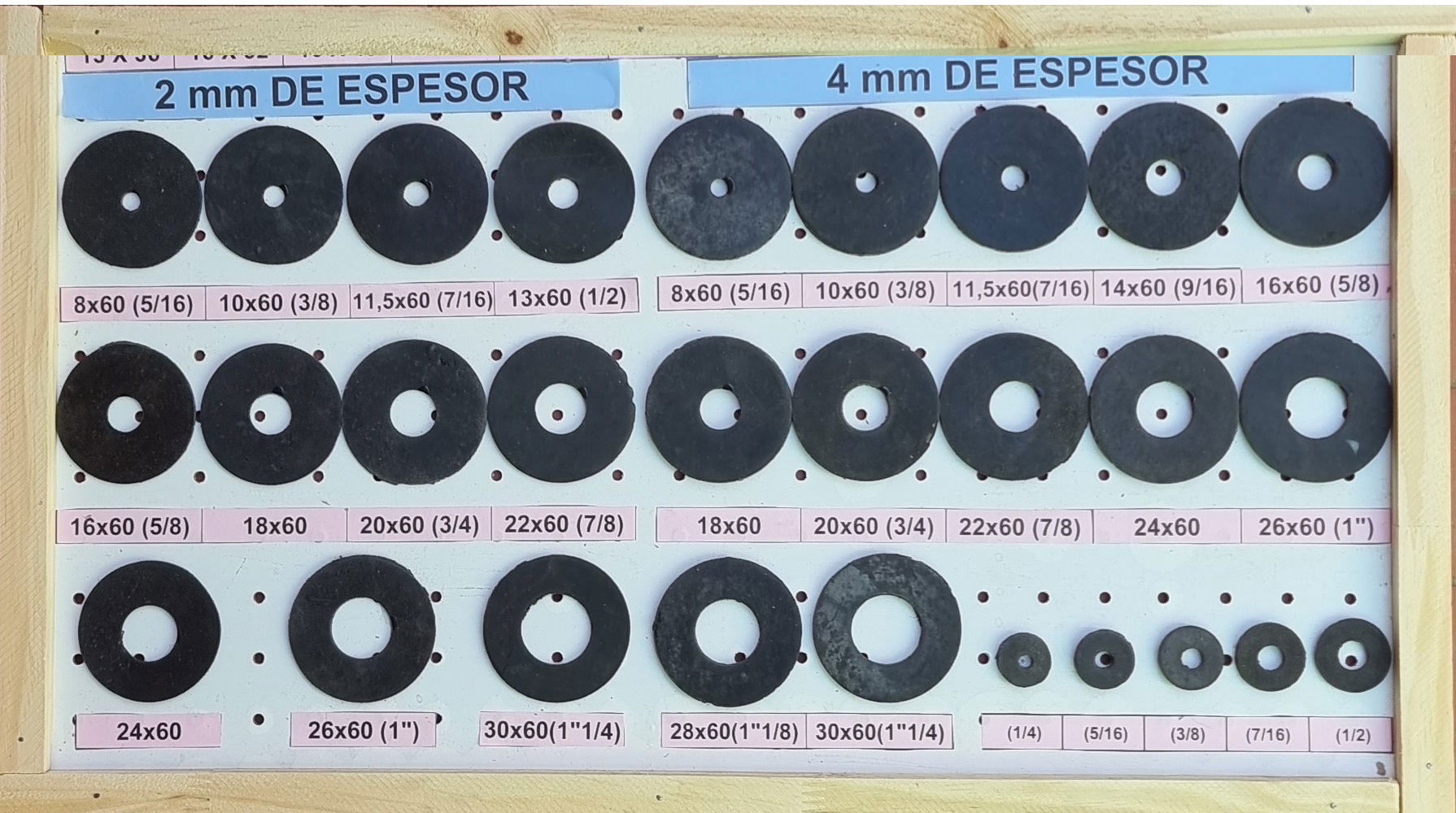 línea Pesada 2mm - 4mm