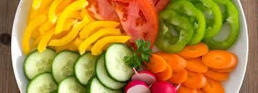 assortiment de crudité du jour