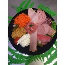 Assiette anglaise et crudité