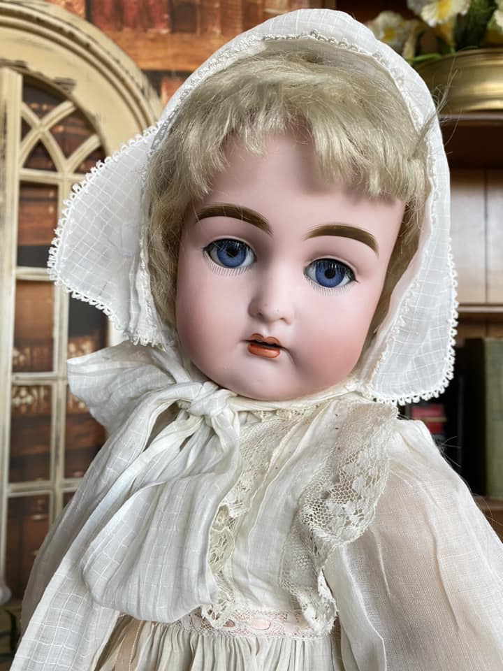 Poupée miniature, 5,5 cm, style Kammer & Reinhardt, Échelle 1/12