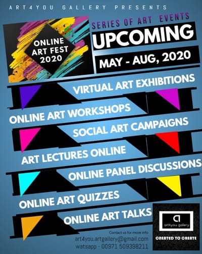 About ONLINE ART FEST 2020 - 2021 image