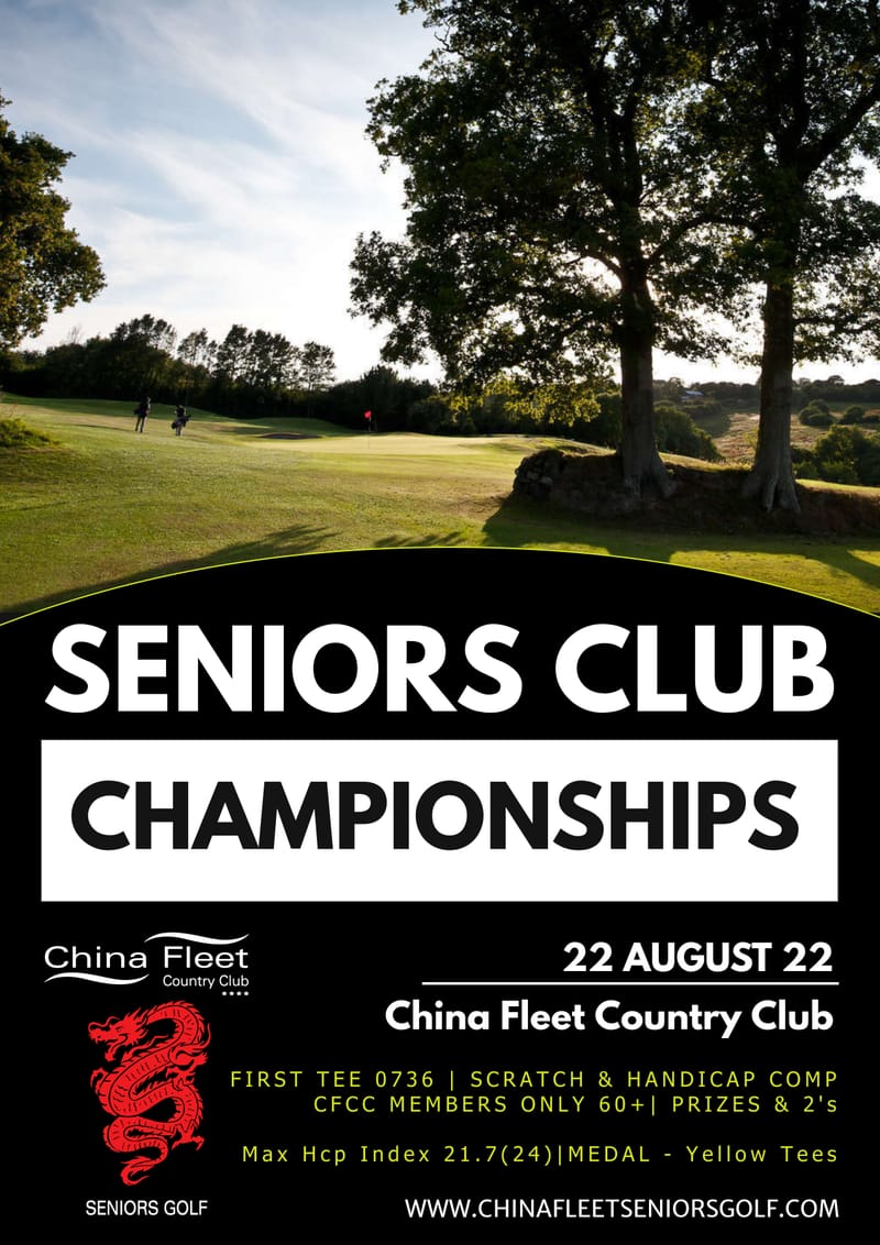 CFCC 60+ Seniors Golf Club Championships