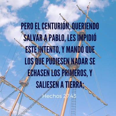 Hechos 27:39-44