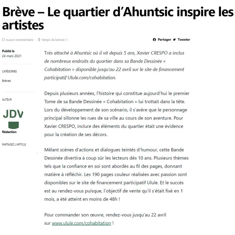 Le quartier d'Ahuntic inspire les Artistes