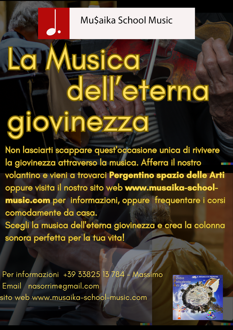 la musica per l'eterna giovinezza