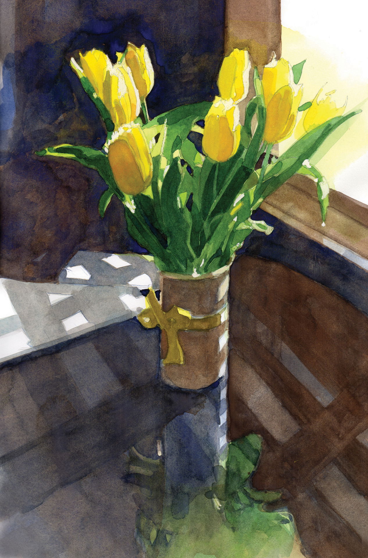 Yellow Tulips, 4 PM