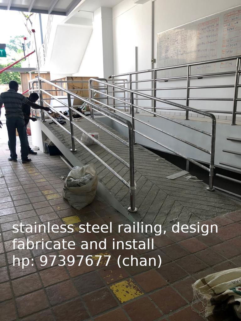 stainless steel railing