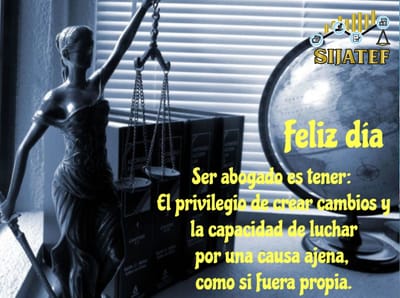 Feliz día del abogado