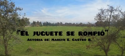 "El juguete se rompió" autoria: Marlyn E. Castro R.