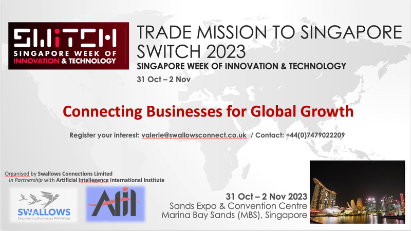 Trade Mission to Singapore SWITCH 2023