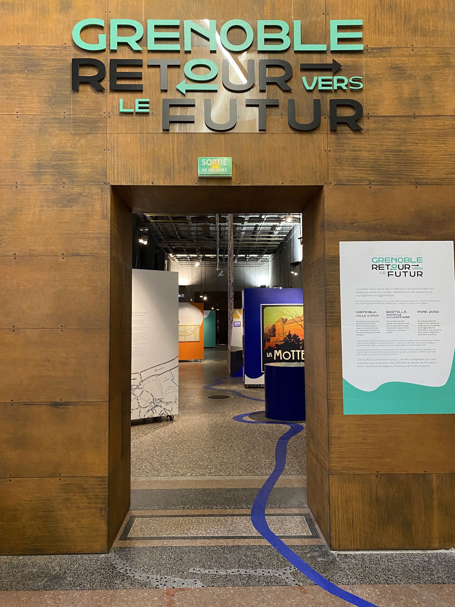 Exposition "Retour vers le futur" - Plateforme Grenoble