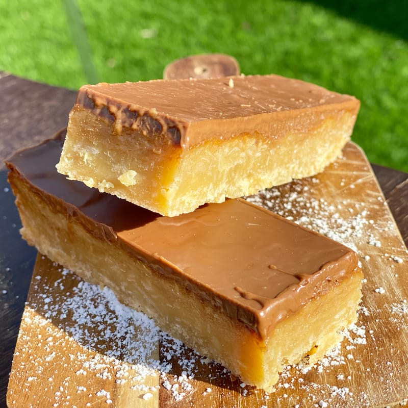 Caramel Slice