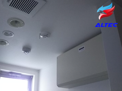 愛知県一宮市　福祉施設向け　パッケージ型自動消火設備Ⅱ型（スプリンクラー代替）設置工事