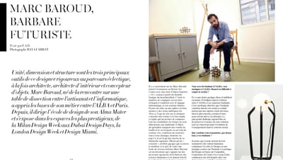 L'officiel - Marc Baroud, barbare futuriste