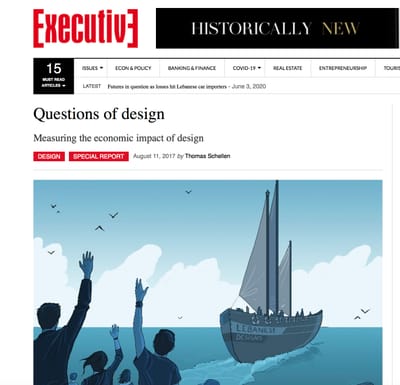 Executive Magazine - Measuring the economic impact of design