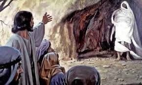 Jesus e o Cemitério