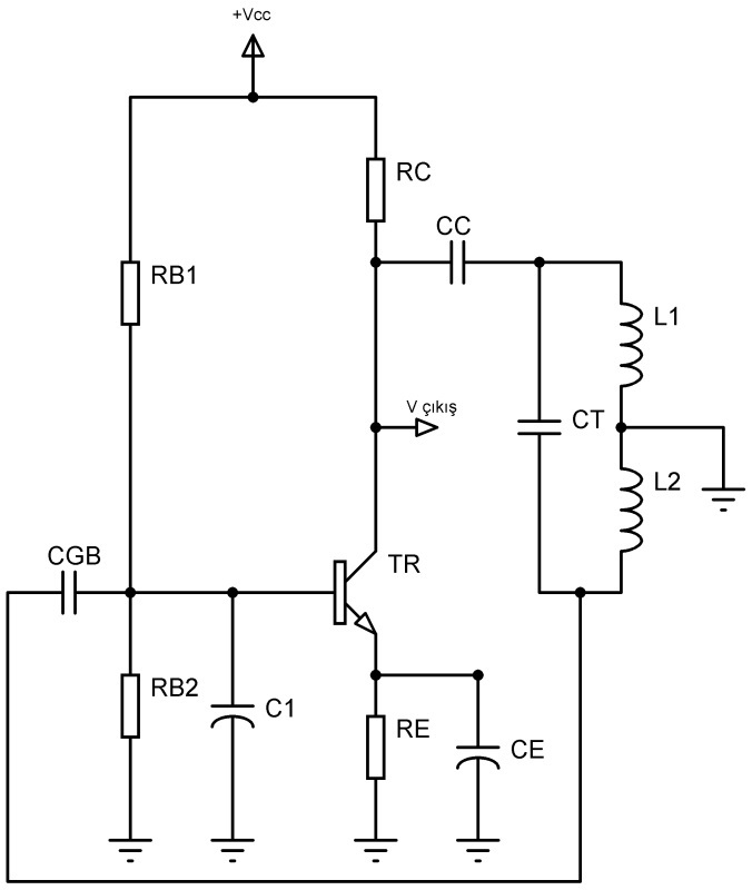 Paralel Hartley Osilatör Uygulaması