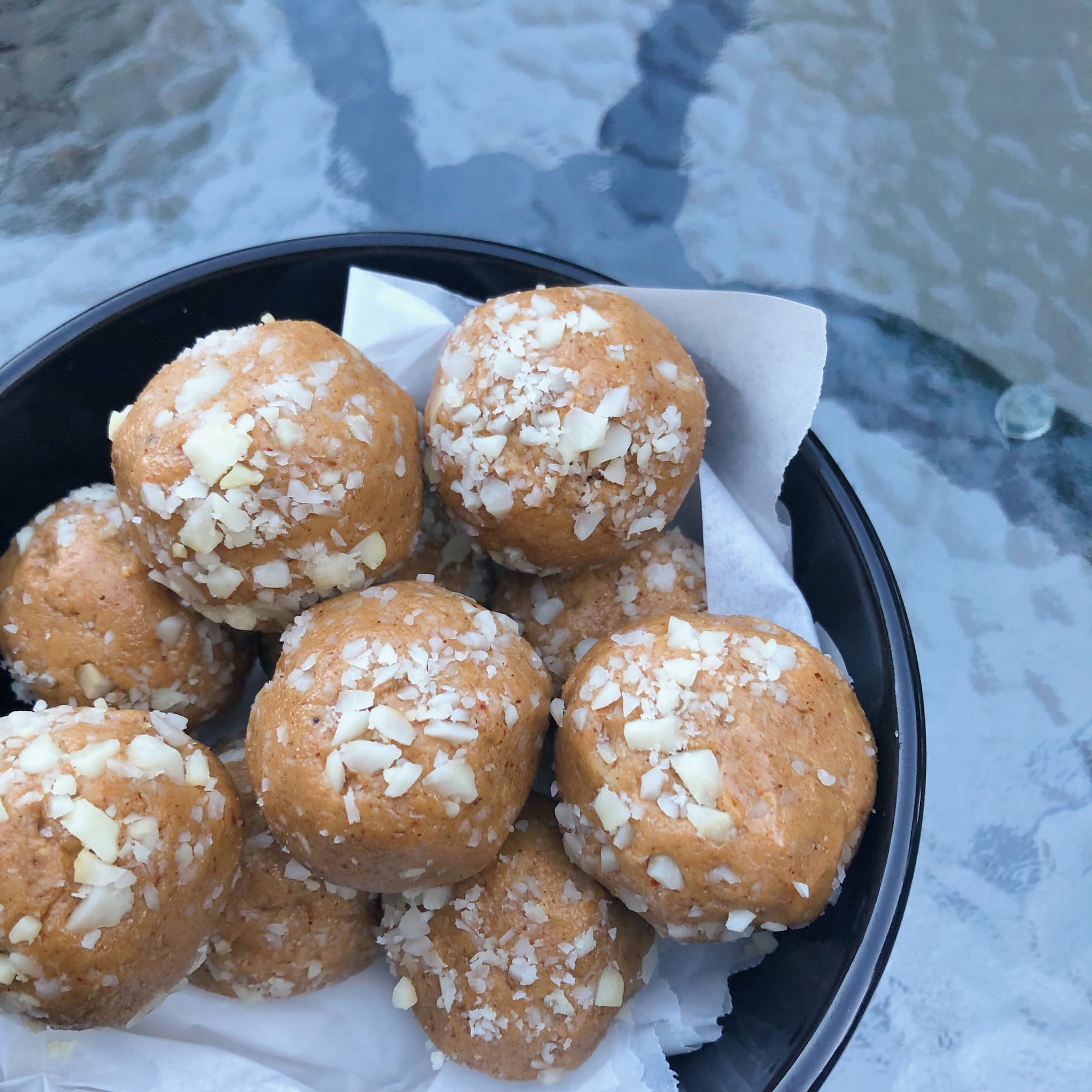 Salted Caramel and Macadamia Protein Balls (GF/DF)
