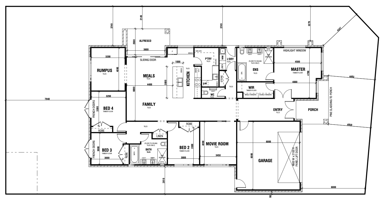 SINGLE STOREY (CORNER BLOCK)