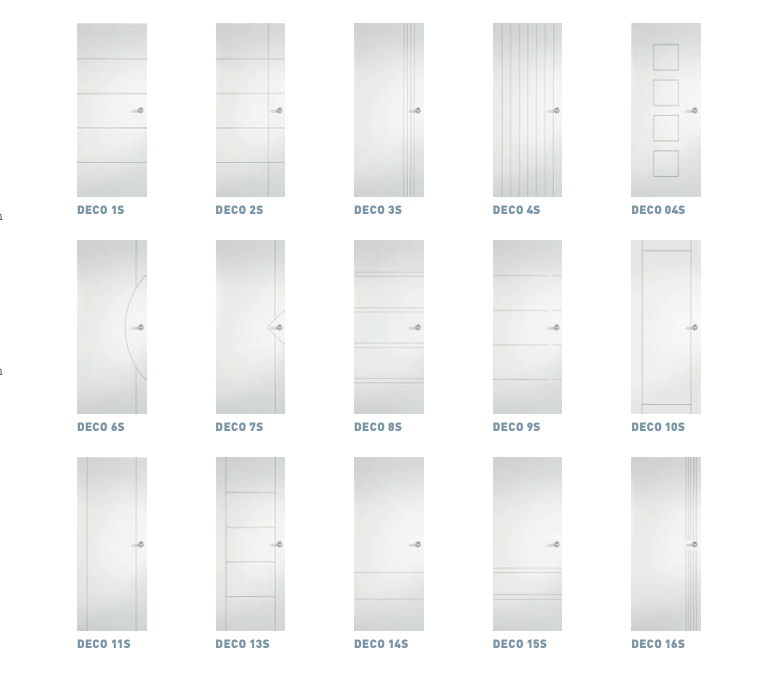 INTERNAL & EXTERNAL DESIGNER  DOORS STANDARD PRIMED DOORS