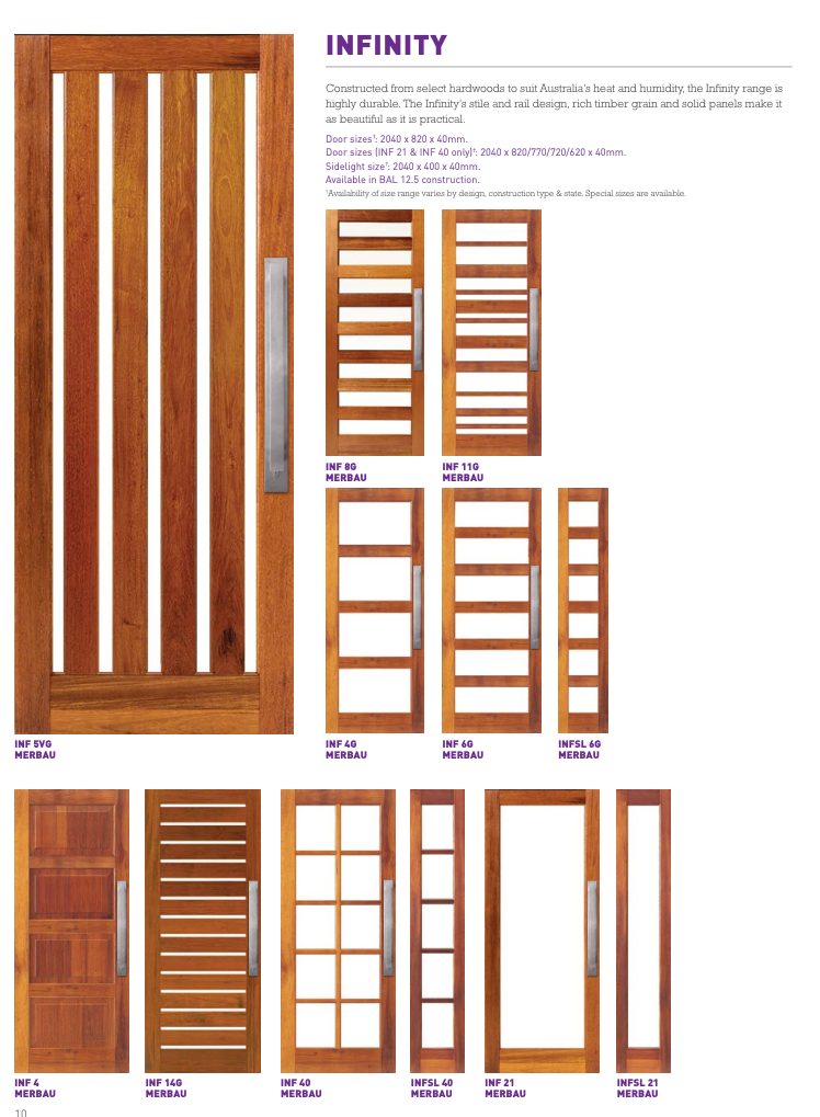INTERNAL & EXTERNAL DESIGNER  DOORS STANDARD PRIMED DOORS