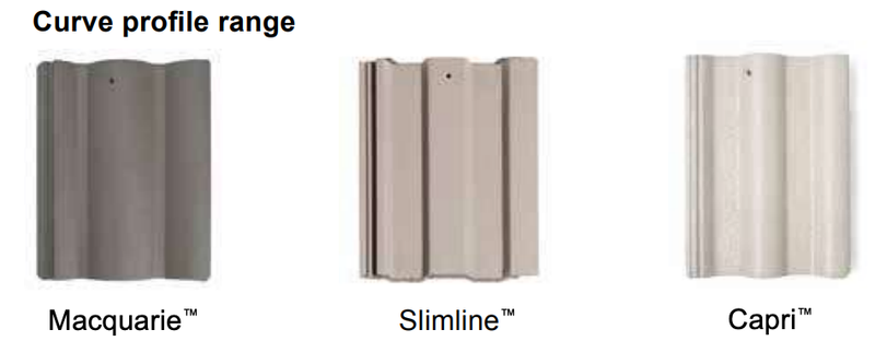 LUTUM ROOF TILES-MACQUARIE AND SLIMLINE STANDARD 